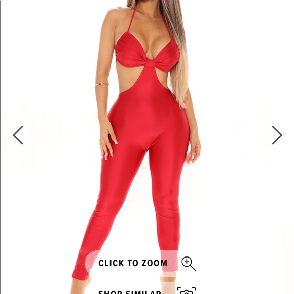 Fashion Nova Pants - Fashion Nova Amber cutout jumpsuit